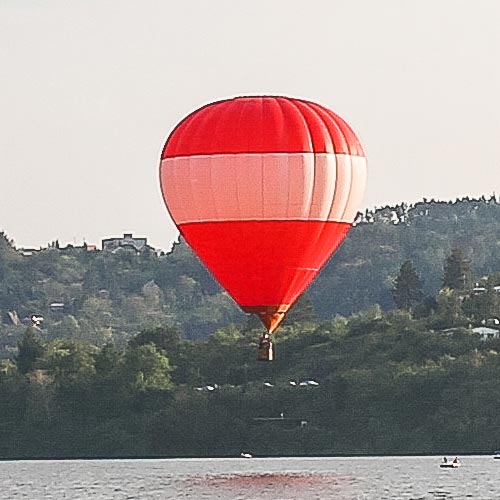 Hőlégballonos repkedés