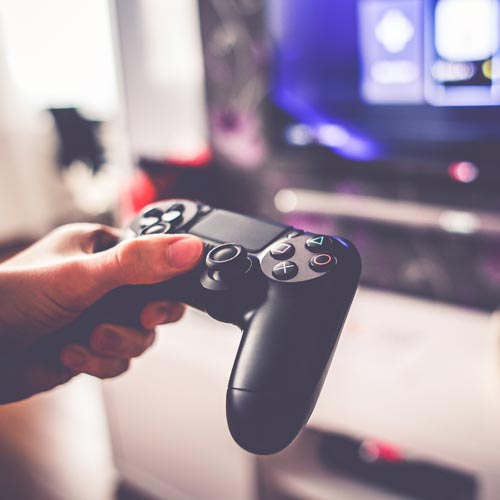 Playstation a szobában
